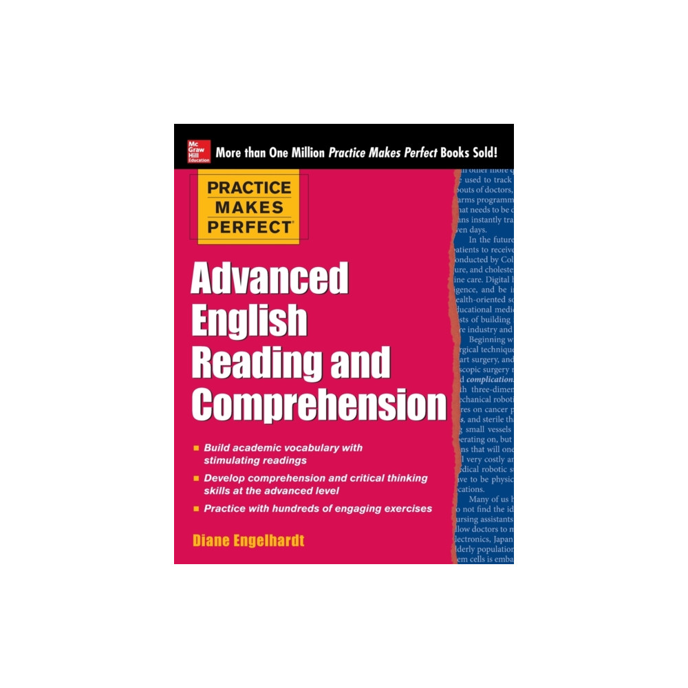 Produktbild för Practice Makes Perfect Advanced English Reading and Comprehension (häftad, eng)