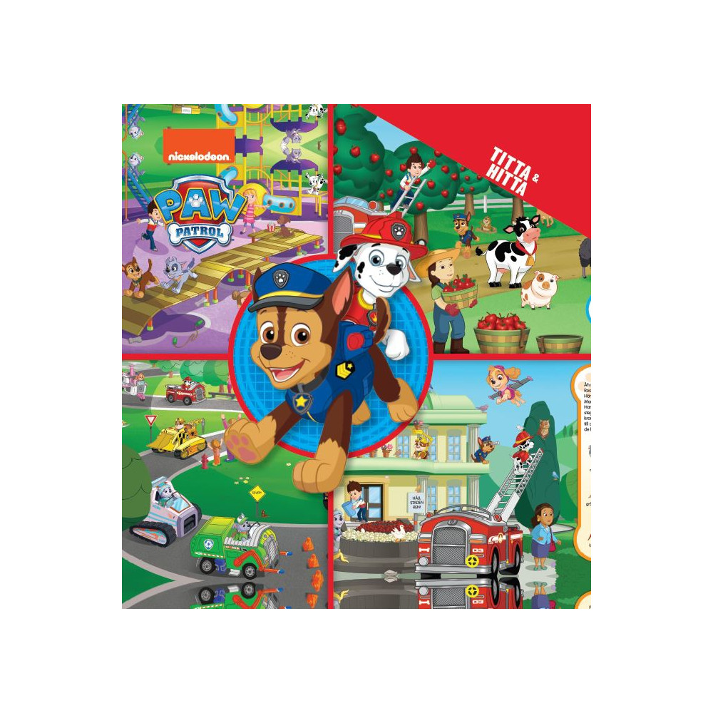 Produktbild för Paw Patrol : titta och hitta (inbunden)