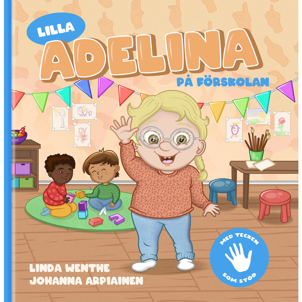 Produktbild för Lilla Adelina på förskolan (inbunden)