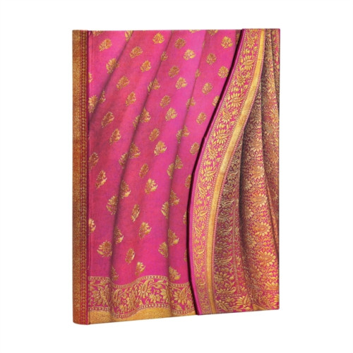 paperblanks Gulabi (Varanasi Silks and Saris) Midi Lined Hardcover Journal (inbunden, eng)