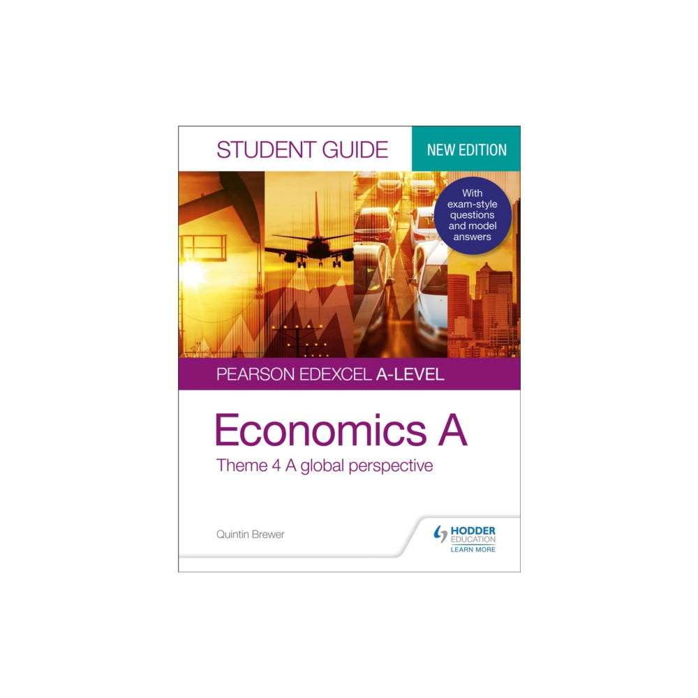Produktbild för Pearson Edexcel A-level Economics A Student Guide: Theme 4 A global perspective (häftad, eng)