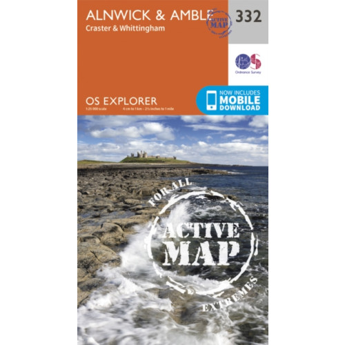 Ordnance Survey Alnwick and Amble, Craster and Whittingham