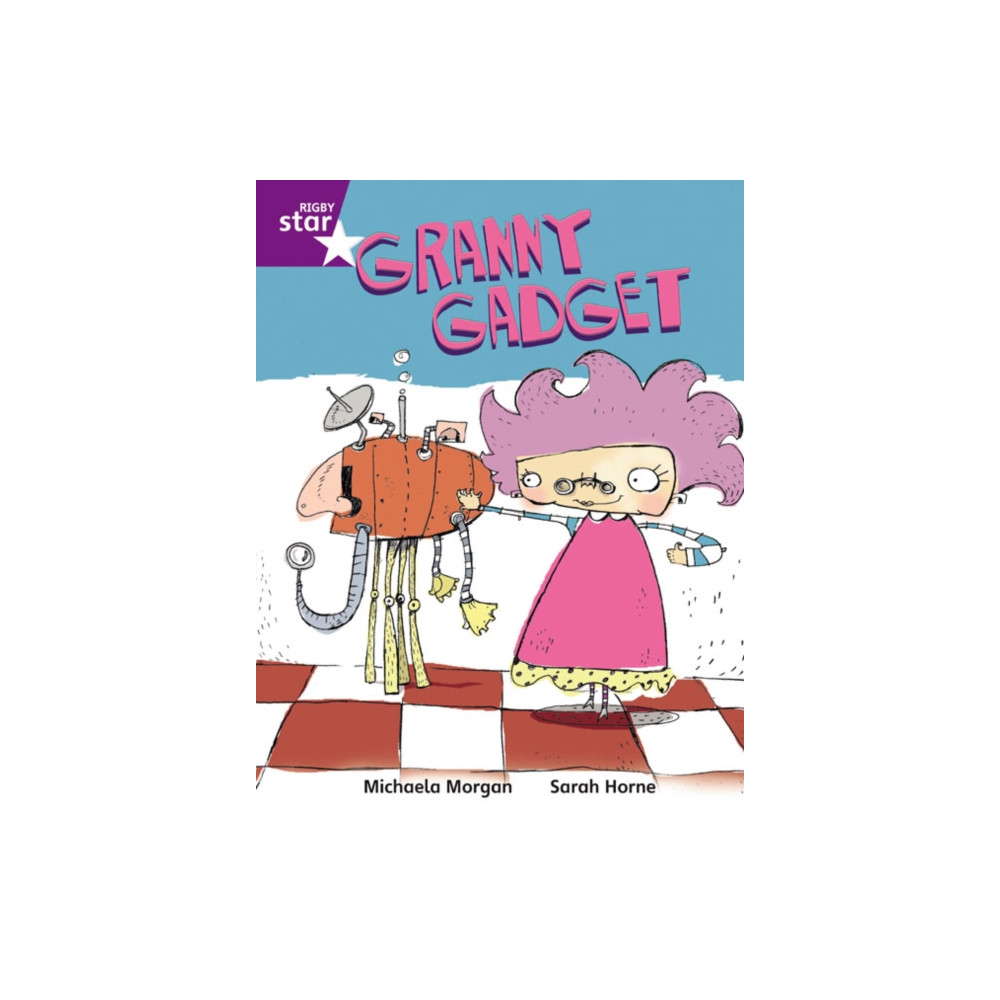 Produktbild för Rigby Star Independent  Purple Reader 3 Granny Gadget (häftad, eng)