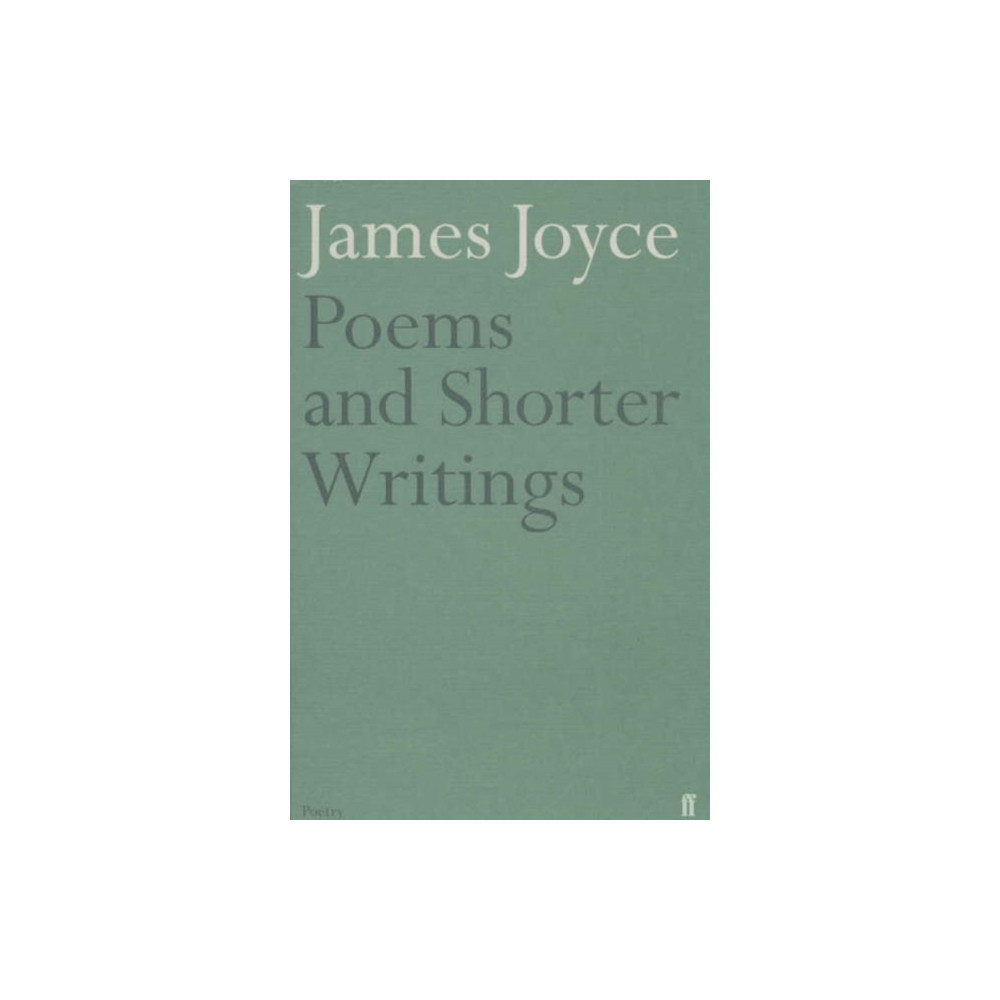Produktbild för Poems and Shorter Writings (häftad, eng)