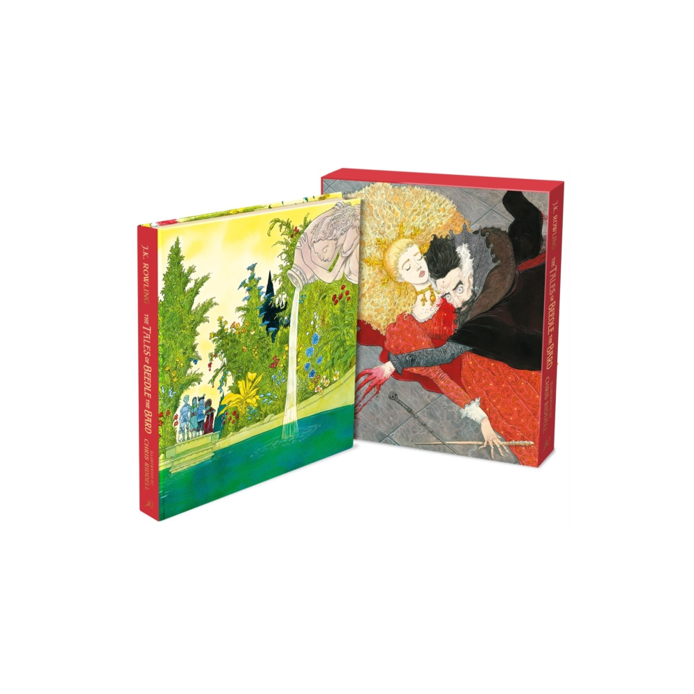 Produktbild för The Tales of Beedle the Bard - Illustrated Edition (inbunden, eng)