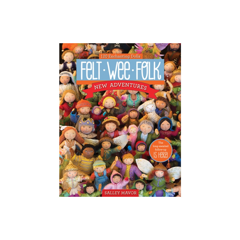 Produktbild för Felt Wee Folk - New Adventures (häftad, eng)