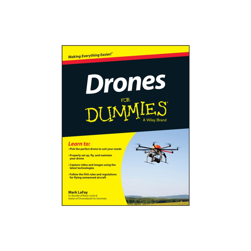 Produktbild för Drones For Dummies (häftad, eng)