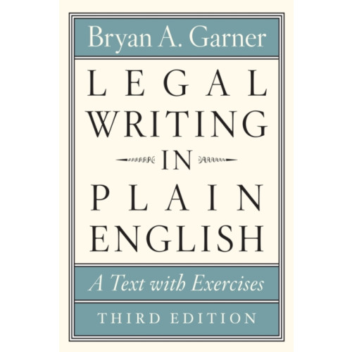 The university of chicago press Legal Writing in Plain English, Third Edition (häftad, eng)