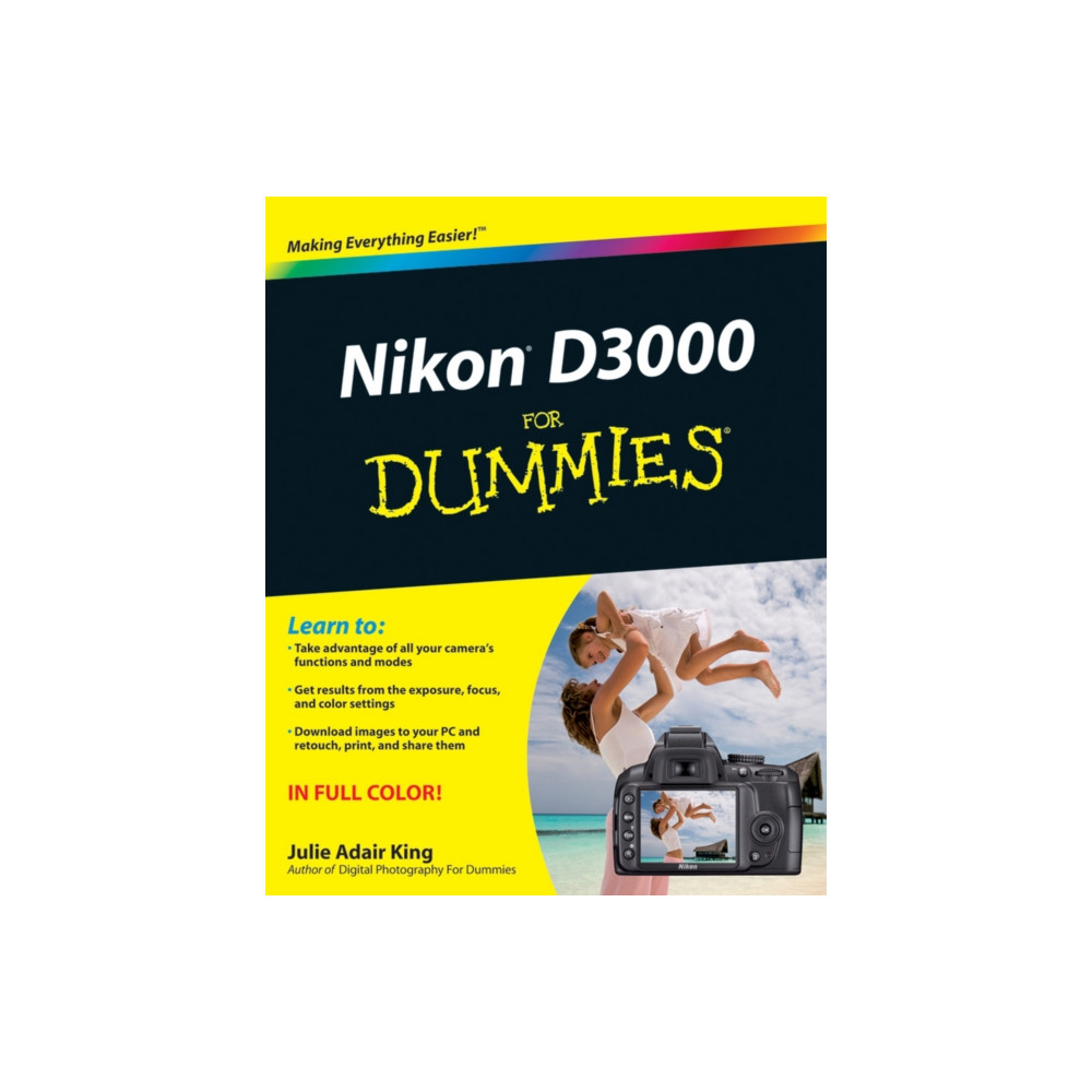 Produktbild för Nikon D3000 For Dummies (häftad, eng)