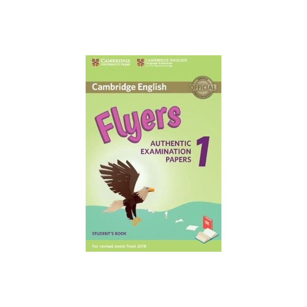 Produktbild för Cambridge English Flyers 1 for Revised Exam from 2018 Student's Book (häftad, eng)