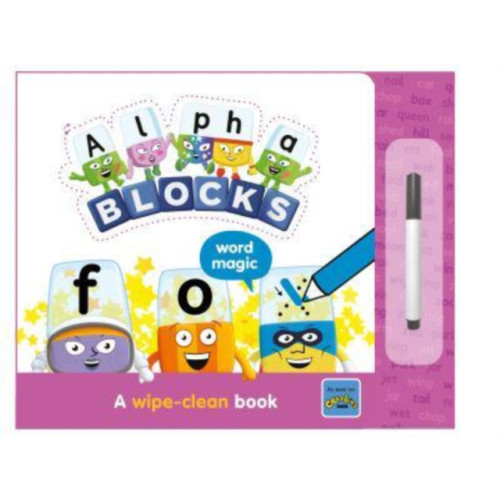 Sweet Cherry Publishing Alphablocks Word Magic: A Wipe-Clean Book (bok, board book, eng)