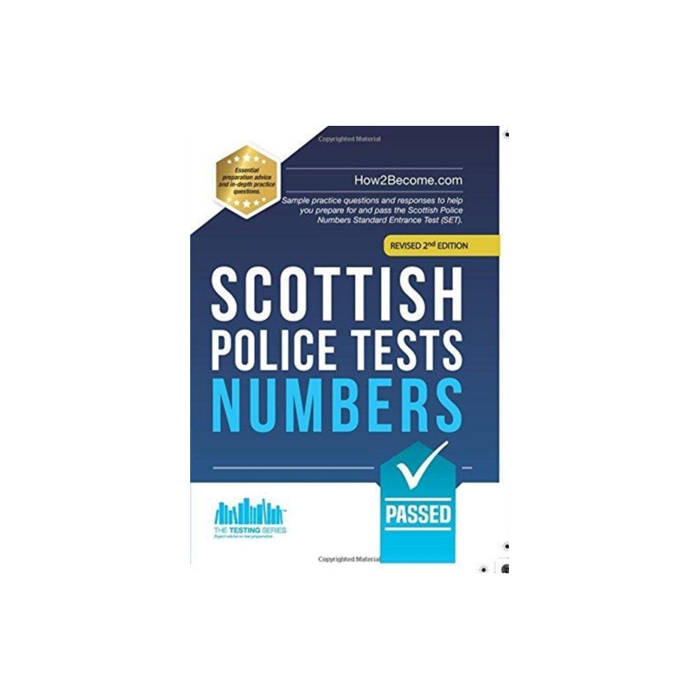 Produktbild för Scottish Police Tests: NUMBERS (häftad, eng)