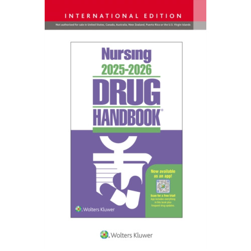 Wolters Kluwer Health Nursing2025-2026 Drug Handbook (häftad, eng)