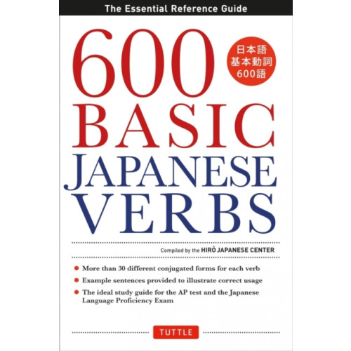 Tuttle Publishing 600 Basic Japanese Verbs (häftad, eng)