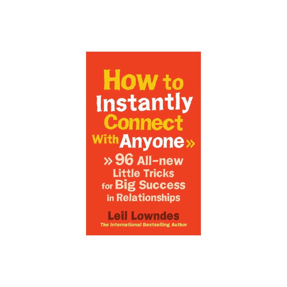 Produktbild för How to Instantly Connect With Anyone (häftad, eng)