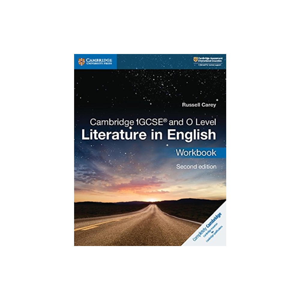 Produktbild för Cambridge IGCSE® and O Level Literature in English Workbook (häftad, eng)