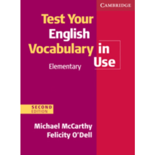 Cambridge University Press Test Your English Vocabulary in Use Elementary with Answers (häftad, eng)