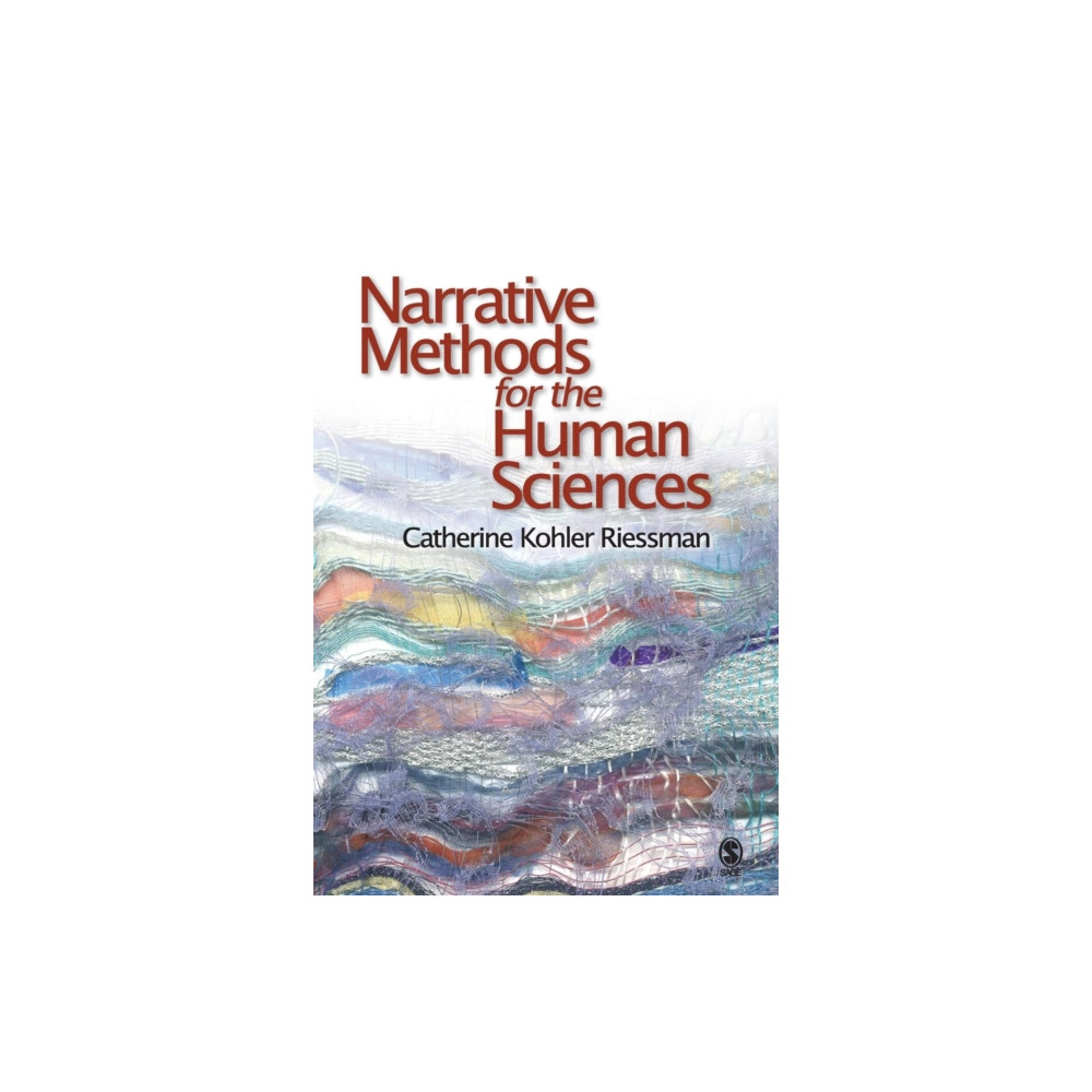 Produktbild för Narrative Methods for the Human Sciences (häftad, eng)