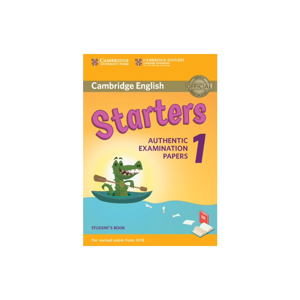 Produktbild för Cambridge English  Starters 1 for Revised Exam from 2018 Student's Book (häftad, eng)