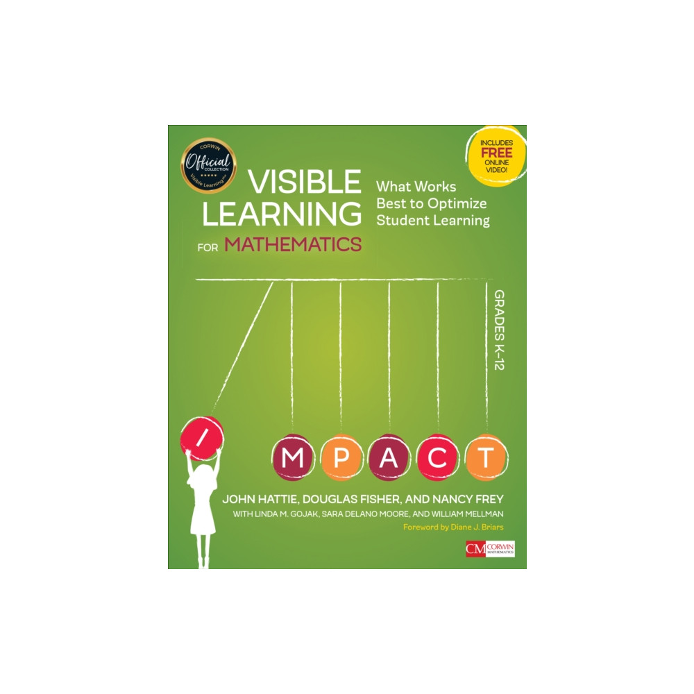 Produktbild för Visible Learning for Mathematics, Grades K-12 (häftad, eng)