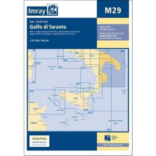 Imray, Laurie, Norie & Wilson Ltd Imray Chart M29 (häftad, eng)