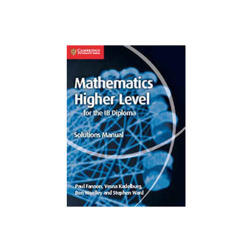 Produktbild för Mathematics for the IB Diploma Higher Level Solutions Manual (häftad, eng)