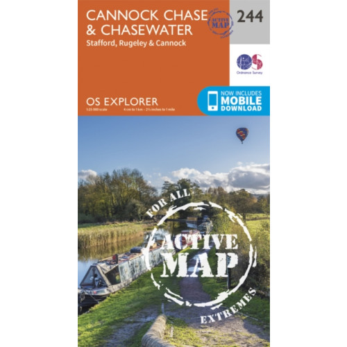 Ordnance Survey Cannock Chase