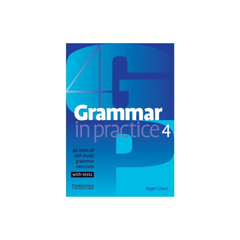 Produktbild för Grammar in Practice 4 (häftad, eng)