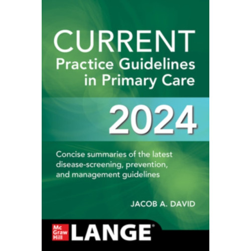 McGraw-Hill Education CURRENT Practice Guidelines in Primary Care 2024 (häftad, eng)