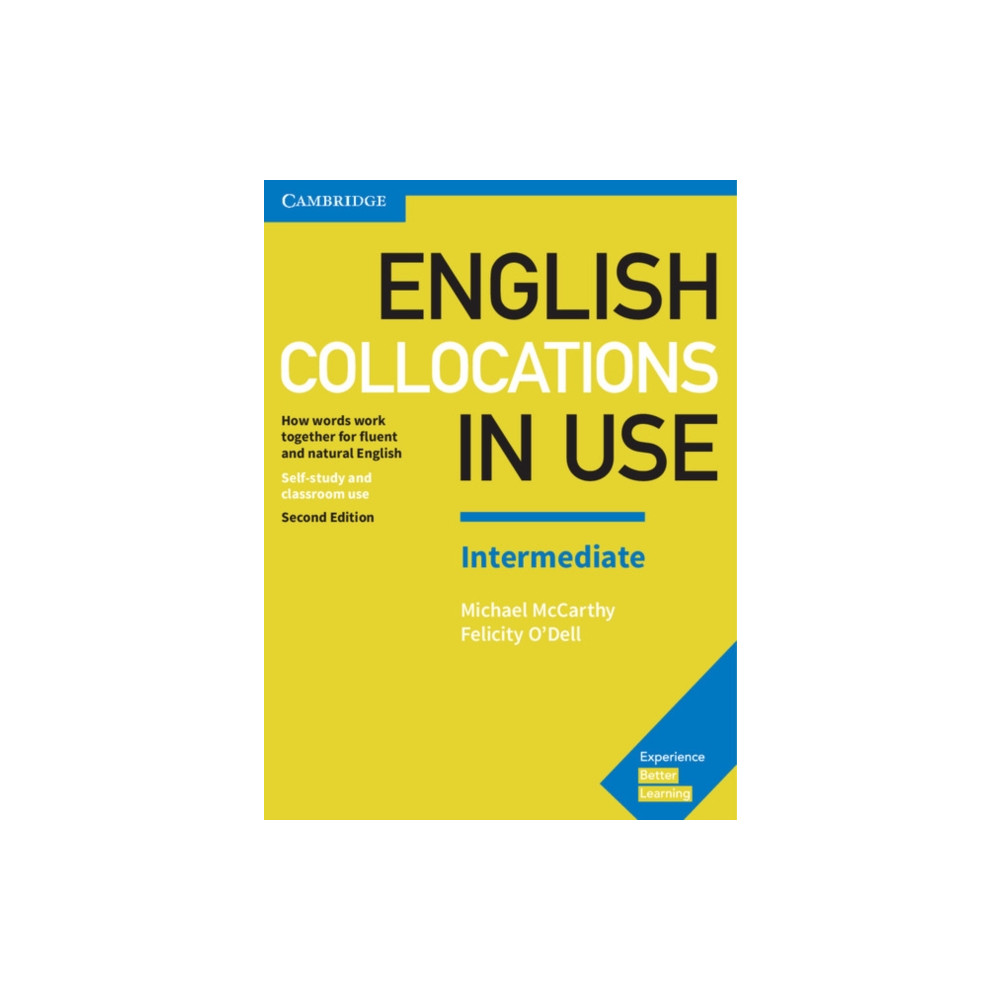 Produktbild för English Collocations in Use Intermediate Book with Answers (häftad, eng)