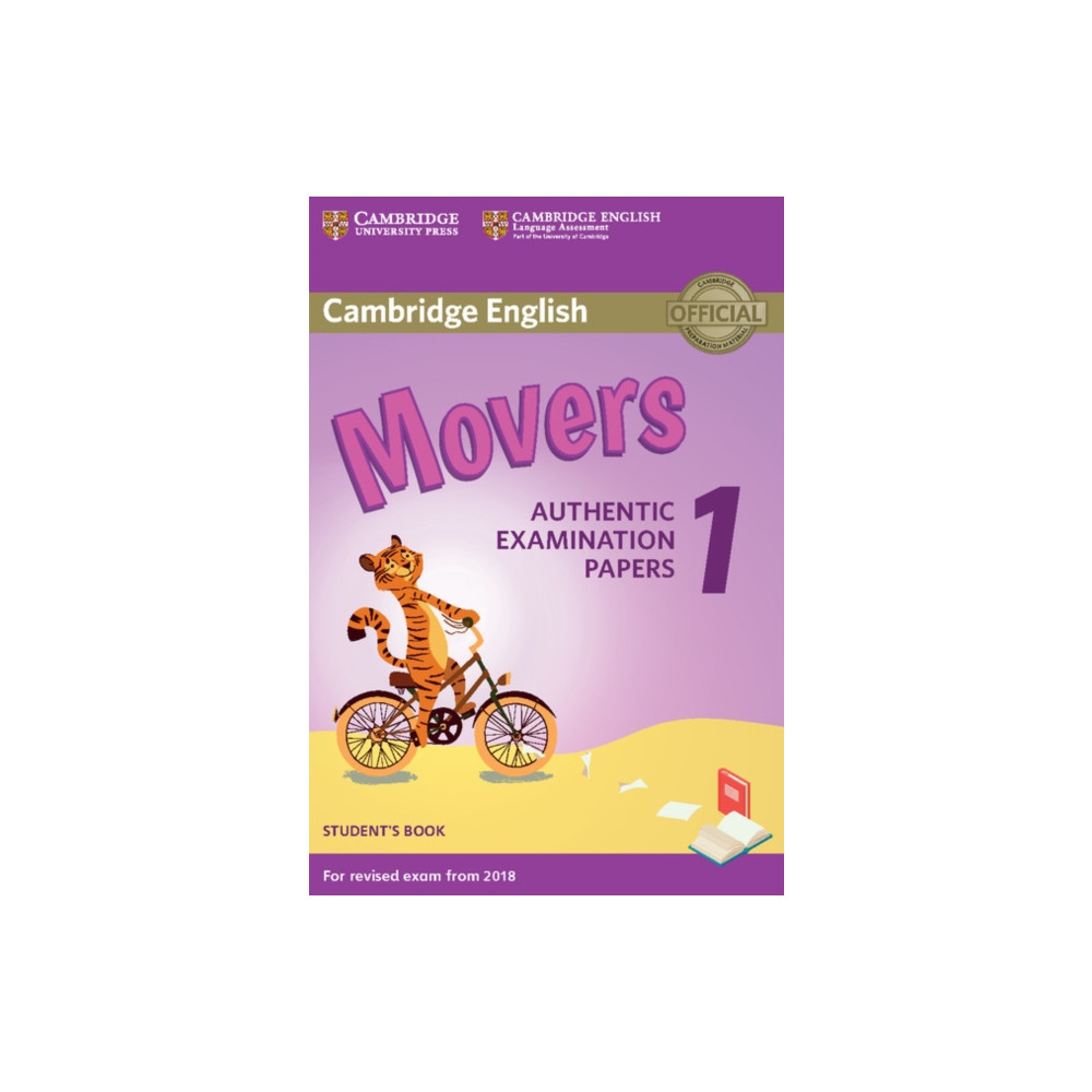 Produktbild för Cambridge English Movers 1 for Revised Exam from 2018 Student's Book (häftad, eng)