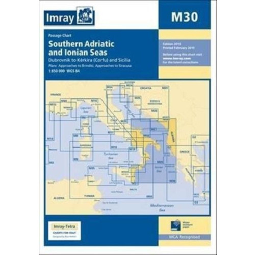 Imray, Laurie, Norie & Wilson Ltd Imray Chart M30 (häftad, eng)