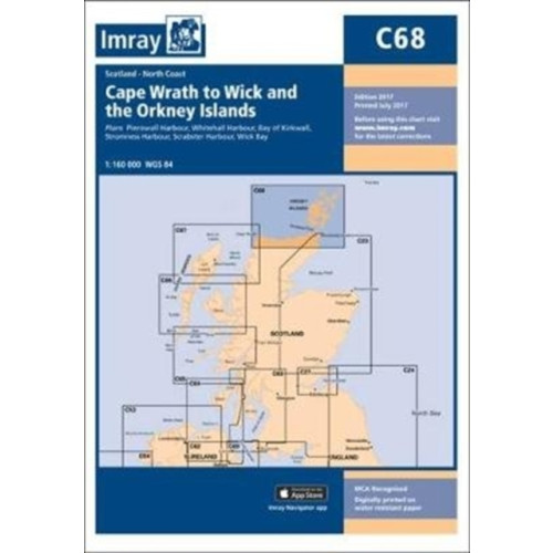 Imray, Laurie, Norie & Wilson Ltd Imray Chart C68 (häftad, eng)