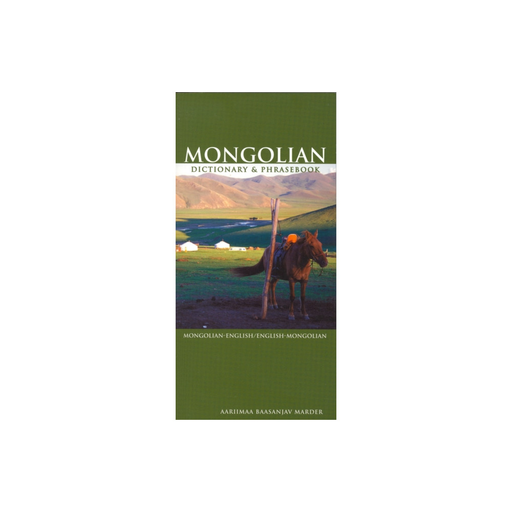 Produktbild för Mongolian-English/English-Mongolian Dictionary & Phrasebook (häftad, eng)