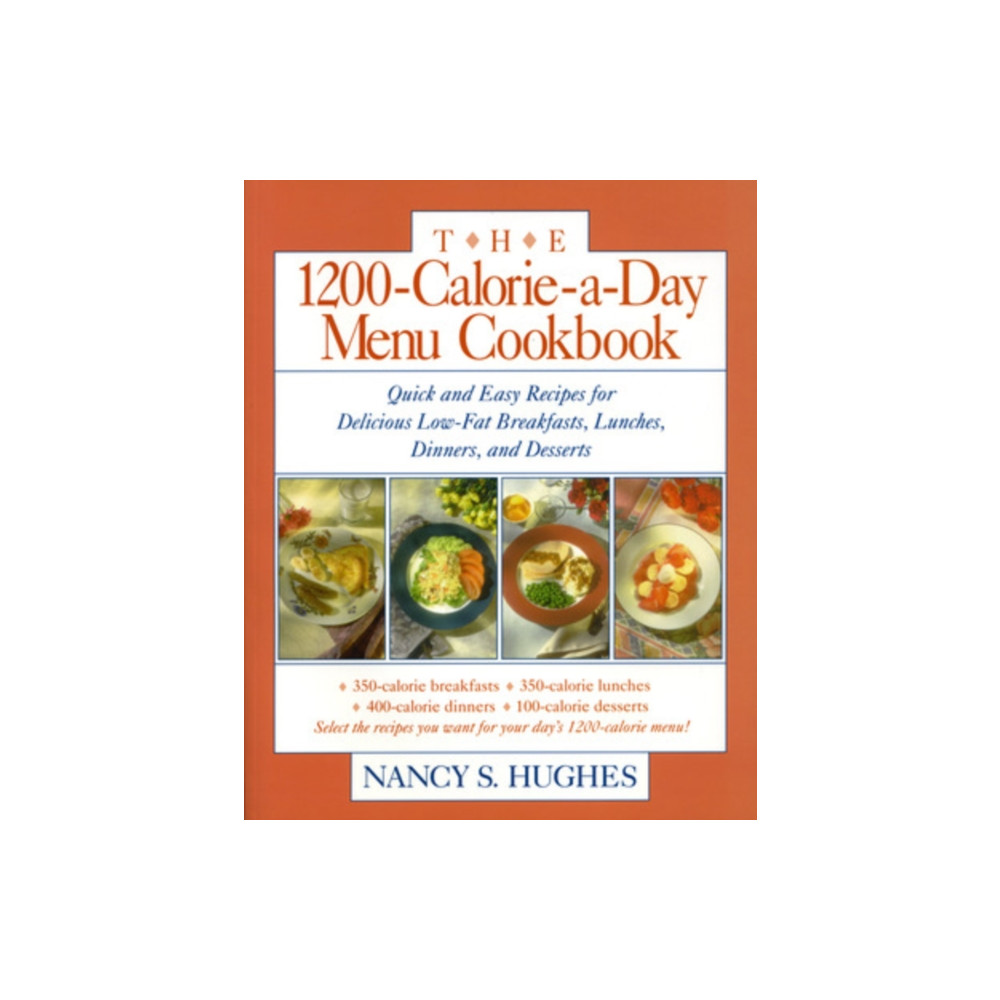Produktbild för The 1200-Calorie-a-Day Menu Cookbook (häftad, eng)