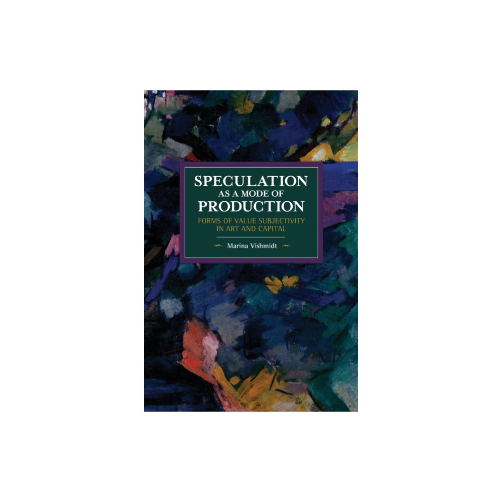 Produktbild för Speculation as a Mode of Production (häftad, eng)