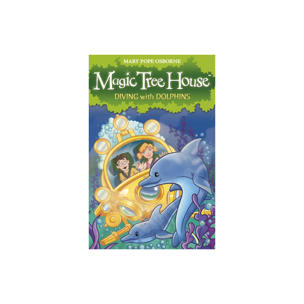 Produktbild för Magic Tree House 9: Diving with Dolphins (häftad, eng)