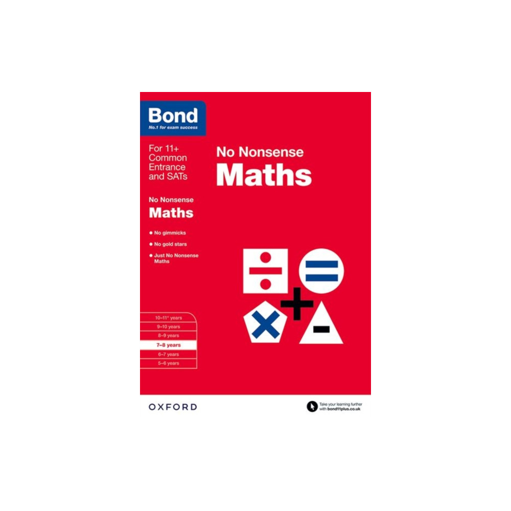 Produktbild för Bond: Maths: No Nonsense (häftad, eng)