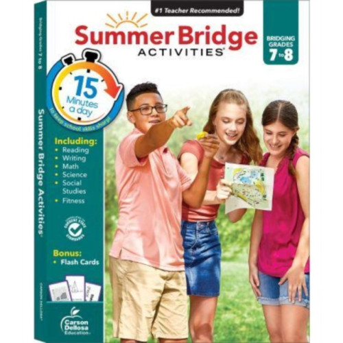 Carson Dellosa Summer Bridge Activities Grades 7 to 8 (häftad, eng)