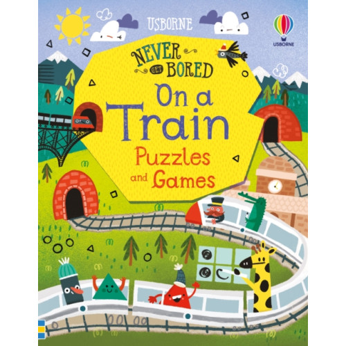 Usborne Publishing Ltd Never Get Bored on a Train Puzzles & Games (häftad, eng)