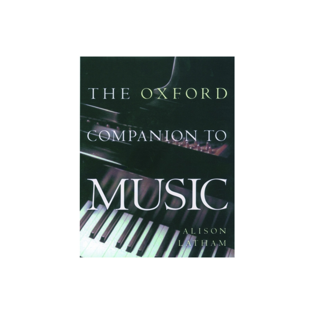 Produktbild för The Oxford Companion to Music (inbunden, eng)