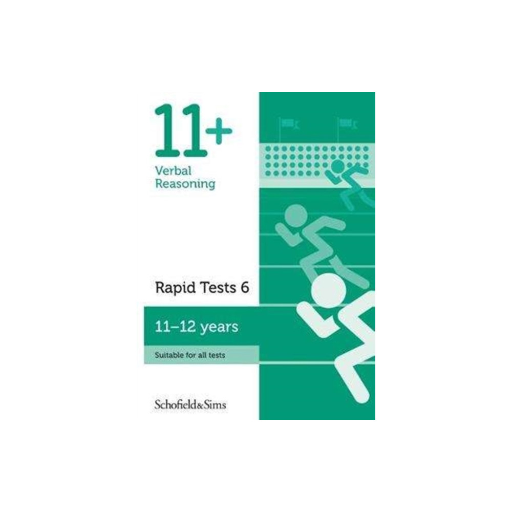 Produktbild för 11+ Verbal Reasoning Rapid Tests Book 6: Year 6-7, Ages 11-12 (häftad, eng)