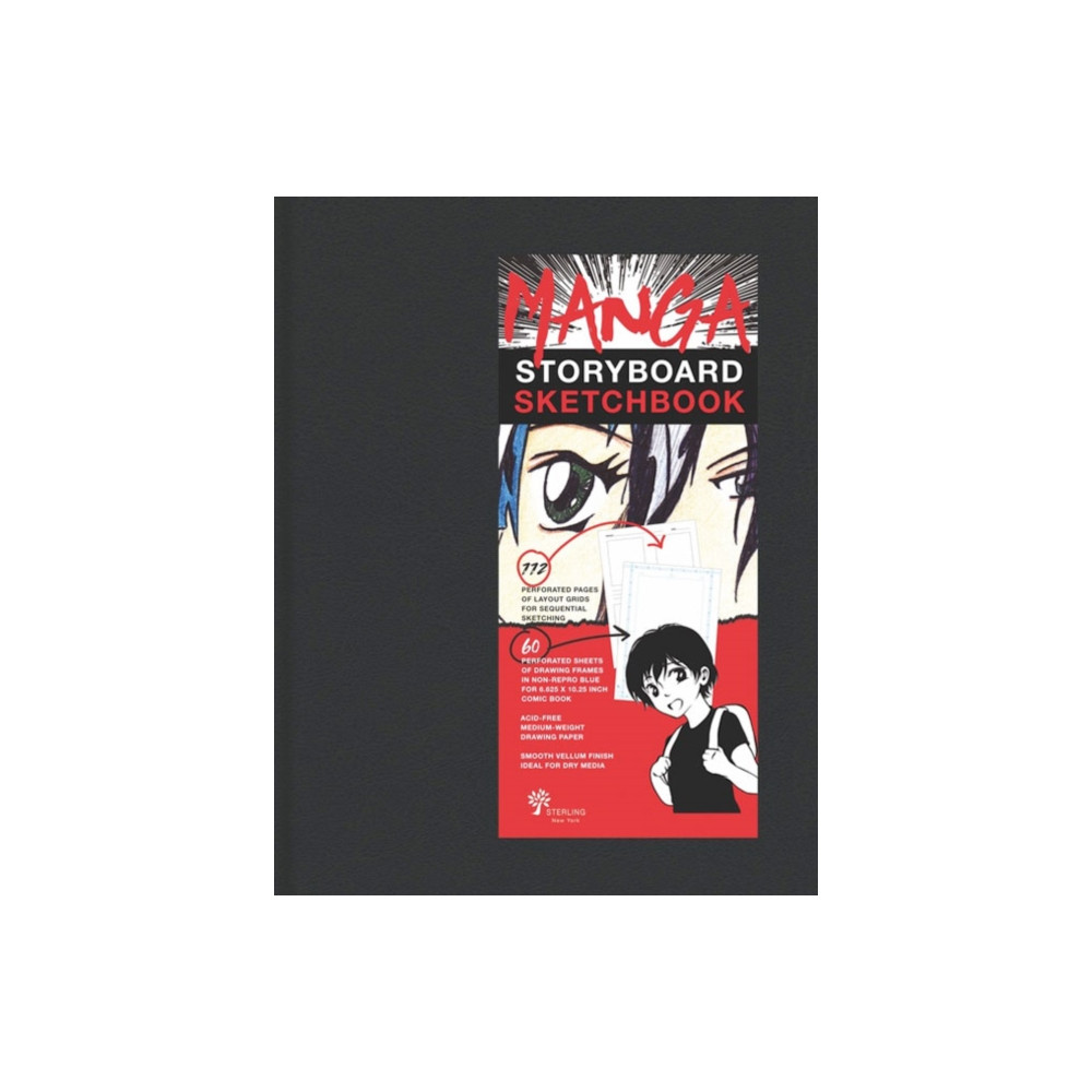 Produktbild för Manga Storyboard Sketchbook (inbunden, eng)