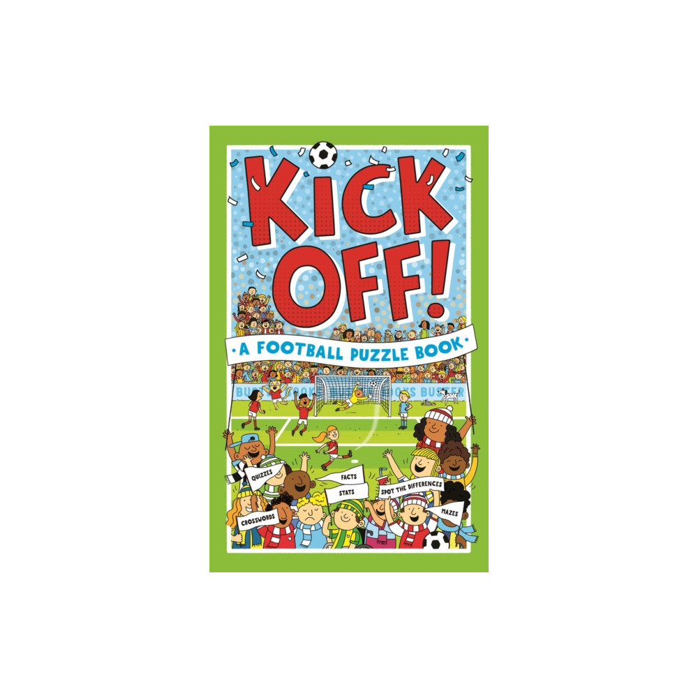 Produktbild för Kick Off! A Football Puzzle Book (häftad, eng)