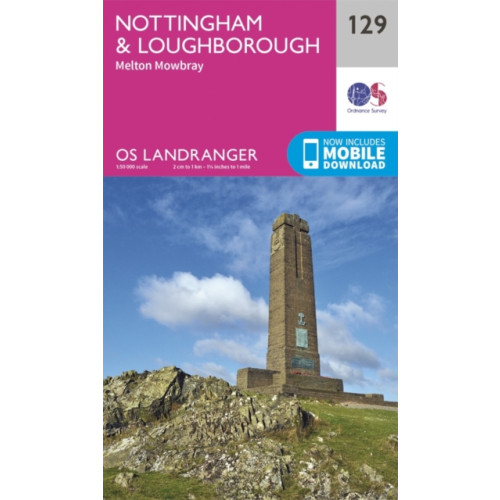 Ordnance Survey Nottingham & Loughborough, Melton Mowbray