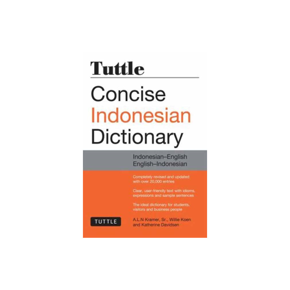 Produktbild för Tuttle Concise Indonesian Dictionary (häftad, eng)