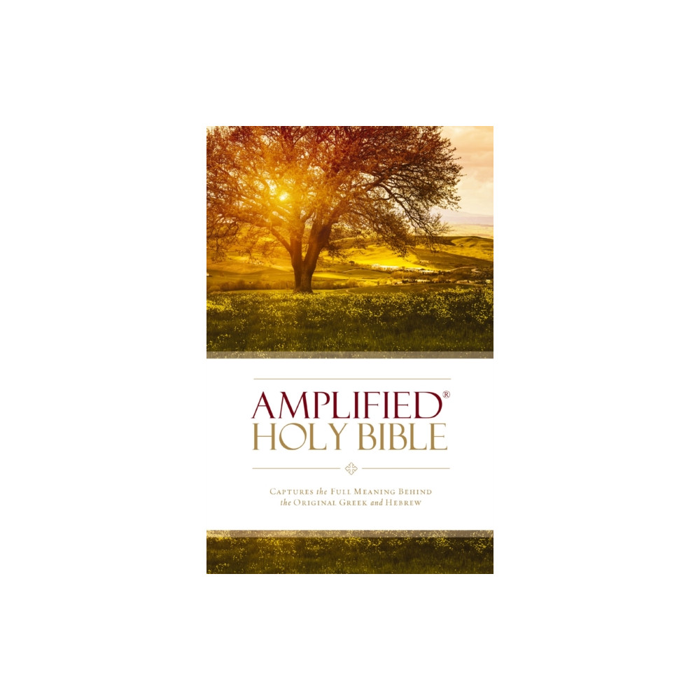 Produktbild för Amplified Holy Bible, Hardcover (inbunden, eng)