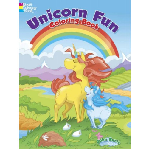 Dover publications inc. Unicorn Fun Coloring Book (häftad, eng)