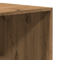 Produktbild för Garderob ek 100x50x200 cm konstruerat trä