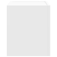 Produktbild för Väggmonterade sängbord 2 st vit 45x30x35 cm